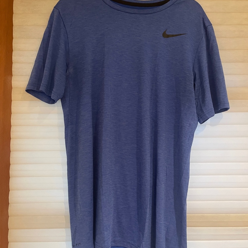 Nike Men's Blue Dri-FIT Shirt